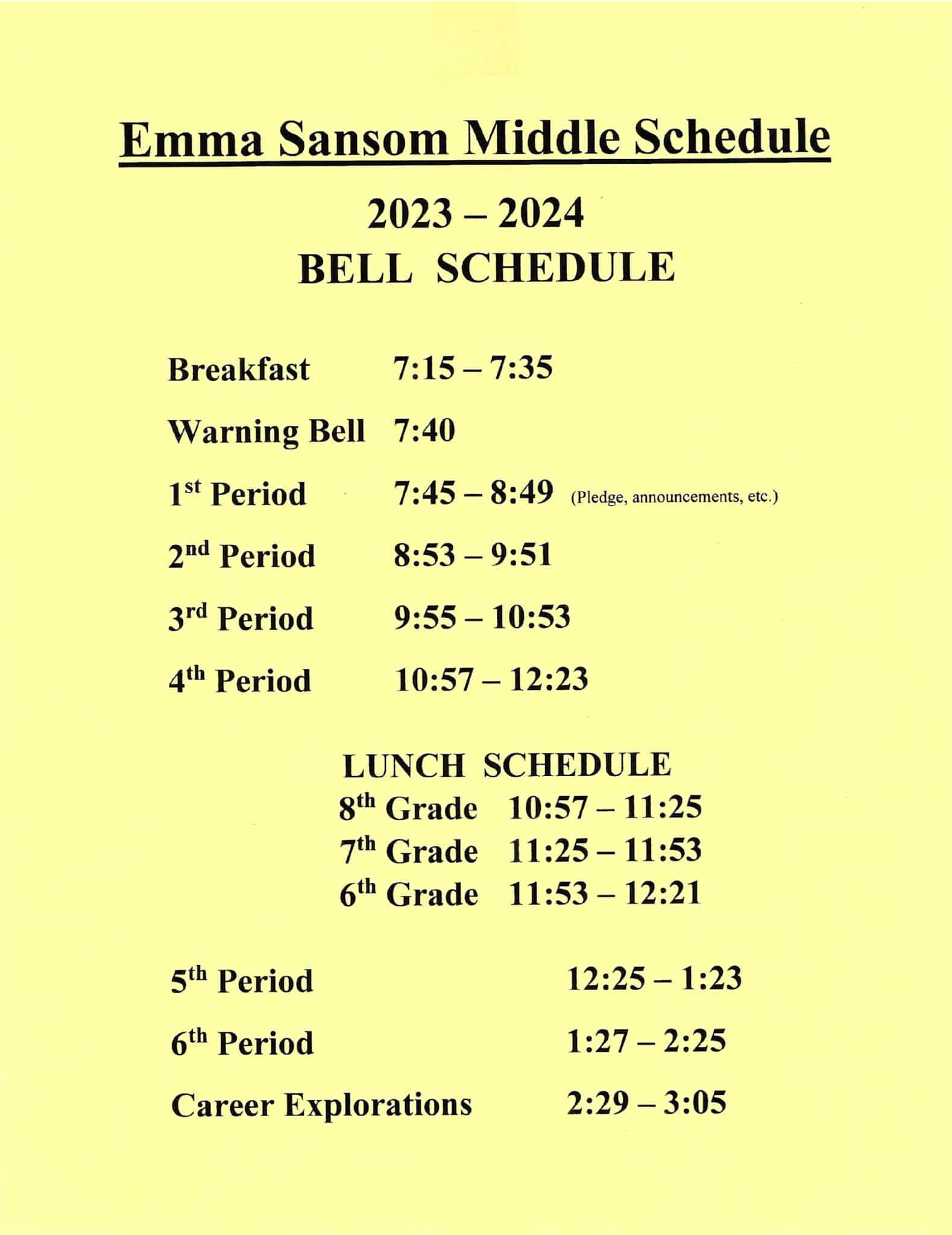 new-bell-schedule-2023-24-emma-samson-middle-school
